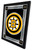 Boston Mirror w/ Bruins Logo - Wood Frame