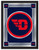 Dayton Mirror w/ Flyers Logo - Wood Frame Image 1