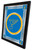 St Louis Mirror w/ Blues Logo - Wood Frame