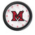 Miami University (OH) Indoor/Outdoor LED Wall Clock