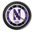 Northwestern University Indoor/Outdoor LED Wall Clock Image 1