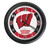 University of Wisconsin (W) Indoor/Outdoor LED Wall Clock Image 1