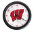 University of Wisconsin (W) Indoor/Outdoor LED Wall Clock