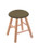 Vanity Stool - Oak Smooth Legs, Natural Finish, Graph Cork Seat Image 1