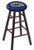 Wood Bar Stool w/ "Kent State University" Logo Seat Image 1