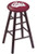 Wood Bar Stool w/ "University of Montana" Logo Seat Image 1