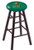 Wood Bar Stool w/ "Marshall University" Logo Seat Image 1