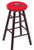 Wood Bar Stool w/ "Western Kentucky University" Logo Seat Image 1