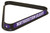 Northwestern Pool Rack w/ Wildcats Logo - Billiard Triangle Image 1