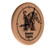 University of Memphis Solid Wood Engraved Clock Image 1