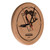Pittsburgh Penguins Solid Wood Engraved Clock Image 1