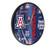 University of Arizona Solid Wood Clock Image 1