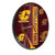 Central Michigan University Solid Wood Clock Image 1