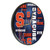 Syracuse University Solid Wood Clock Image 1