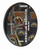 Western Michigan University Solid Wood Clock Image 1