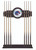 Boise State University Cue Rack w/ Officially Licensed Team Logo (English Tudor) Image 1