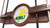 Kentucky State University Cue Rack w/ Officially Licensed Logo (English Tudor) Image