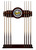 Michigan Tech University Cue Rack w/ Officially Licensed Team Logo (English Tudor) Image 1