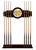 Notre Dame (ND) Cue Rack w/ Officially Licensed Team Logo (English Tudor) Image 1