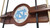University of North Carolina Cue Rack w/ Officially Licensed Team Logo (English Tudor) Image