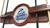 University of North Florida Cue Rack w/ Officially Licensed Team Logo (English Tudor) Image