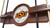 Oklahoma State University Cue Rack w/ Officially Licensed Team Logo (English Tudor) Image