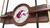 Southern Illinois University Cue Rack w/ Officially Licensed Team Logo (English Tudor) Image