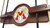 Virginia Military Institute Cue Rack w/ Officially Licensed Team Logo (English Tudor) Image