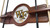 Wake Forest University Cue Rack w/ Officially Licensed Team Logo (English Tudor) Image