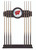 University of Wisconsin "W" Cue Rack w/ Officially Licensed Team Logo (English Tudor) Image 1