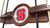 North Carolina State University Cue Rack w/ Officially Licensed Team Logo (Black) Image