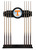 University of Tennessee Cue Rack w/ Officially Licensed Team Logo (Black) Image 1