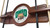 Ohio University Cue Rack w/ Officially Licensed Team Logo (Black) Image