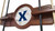 Xavier Cue Rack w/ Officially Licensed Team Logo (Black) Image