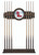 University of Mississippi (Ole Miss) Cue Rack w/ Officially Licensed Logo (Navajo)