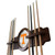 University of Tennessee Cue Rack w/ Officially Licensed Team Logo (Navajo) Image