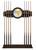 West Virginia University Cue Rack w/ Officially Licensed Team Logo (Navajo) Image 1