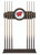 University of Wisconsin "W" Cue Rack w/ Officially Licensed Team Logo (Navajo) Image 1