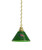 Alabama Birmingham Billiard Light w/ Blazers Logo - Pendant (Brass) Image 1