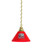 Alabama Billiard Light w/ Crimson Tide Logo - Pendant (Brass)
