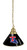 Louisiana Tech Billiard Light w/ Bulldogs Logo - Pendant (Brass)