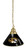 Missouri Billiard Light w/ Tigers Logo - Pendant (Brass) Image 1