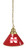 Nebraska Billiard Light w/ Cornhuskers Logo - Pendant (Brass) Image 1