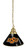 Oklahoma State Billiard Light w/ Cowboys Logo - Pendant (Brass) Image 1