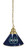 Utah State Billiard Light w/ Aggies Logo - Pendant (Brass) Image 1