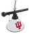 Indiana Billiard Light w/ Hoosiers Logo - 3 Shade (Brass) Image