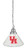 Houston Billiard Light w/ Cougars Logo - Pendant (Chrome) Image 1