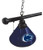 Penn State Billiard Light w/ Nittany Lions Logo - 3 Shade (Chrome) Image