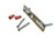Tennessee Billiard Light w/ Volunteers Logo - 3 Shade (Chrome) Image
