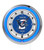 19" Creighton University Clock w/ Double Neon Ring Image 1
